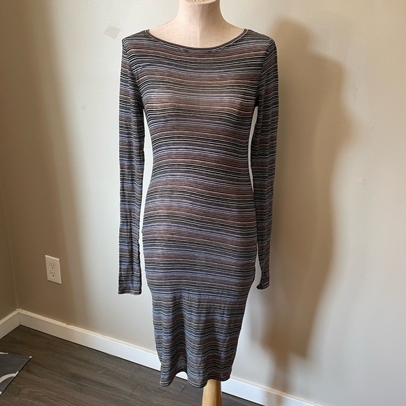 BCBGMAXAZRIA Bodycon Midi Dress - Picture 2 of 9